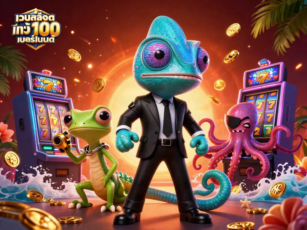 การเล่น เว็บสล็อต แท้ 100 เปอร์เซ็นต์ กับชิ้นงานการ์ตูน 3D ที่น่าตื่นเต้น