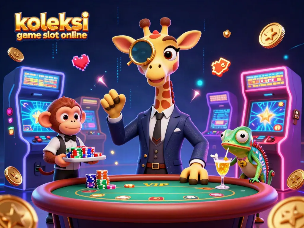 Koleksi game slot online menghadirkan hiburan menarik dengan slot yang penuh warna dan nuansa kasino yang menyenangkan.