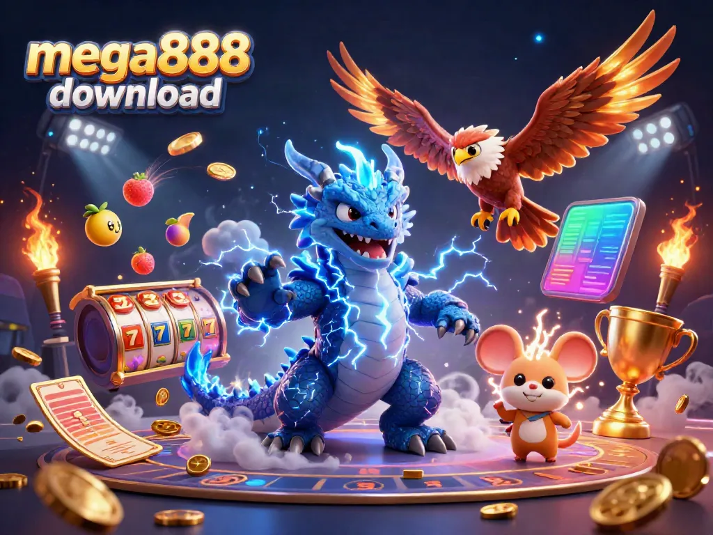 Engage with exciting mega888 download featuring vibrant casino elements and dynamic characters.