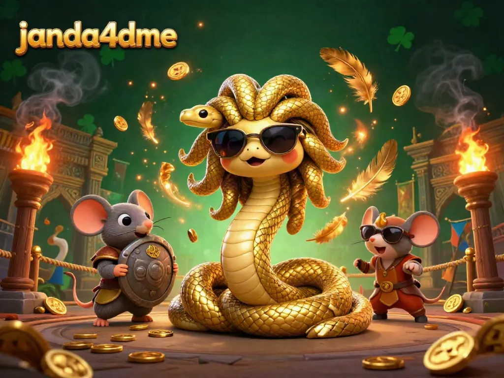 Menangkan taruhan terbaik di janda4dme dengan Medusa dan pahlawan Mouse di arena hiburan