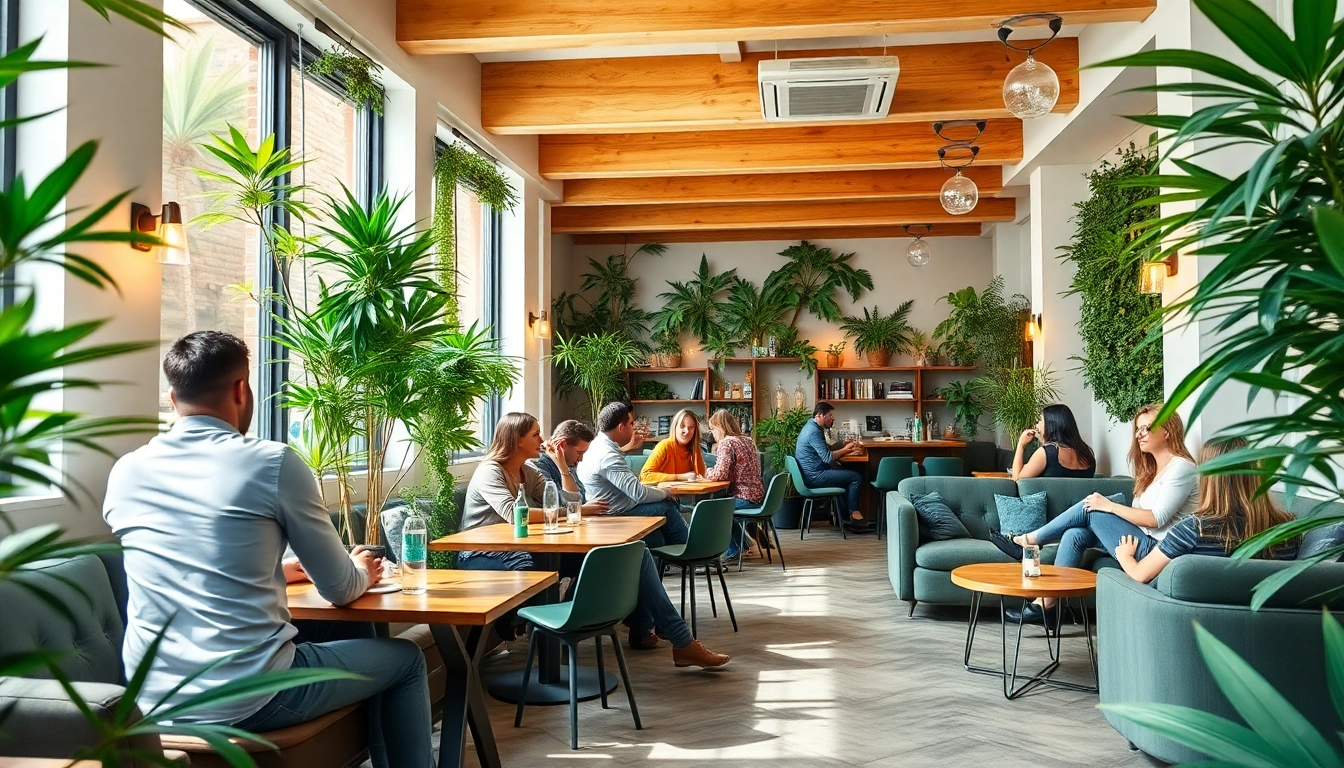 Experience the vibrant Cannabis Clubs Lloret De Mar with members enjoying the relaxed atmosphere.