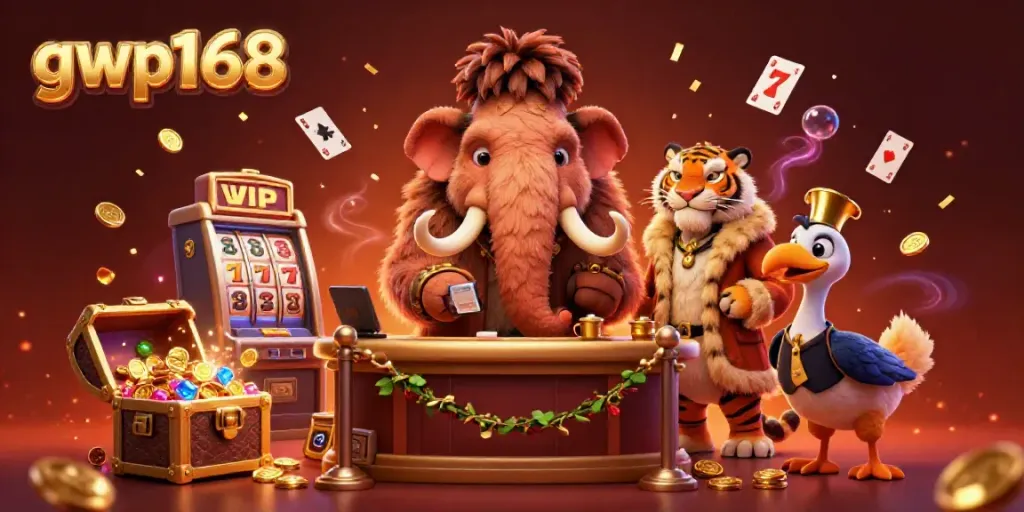 Gwp168 menang besar di slot online dengan petunjuk dari badut mamut kasino.