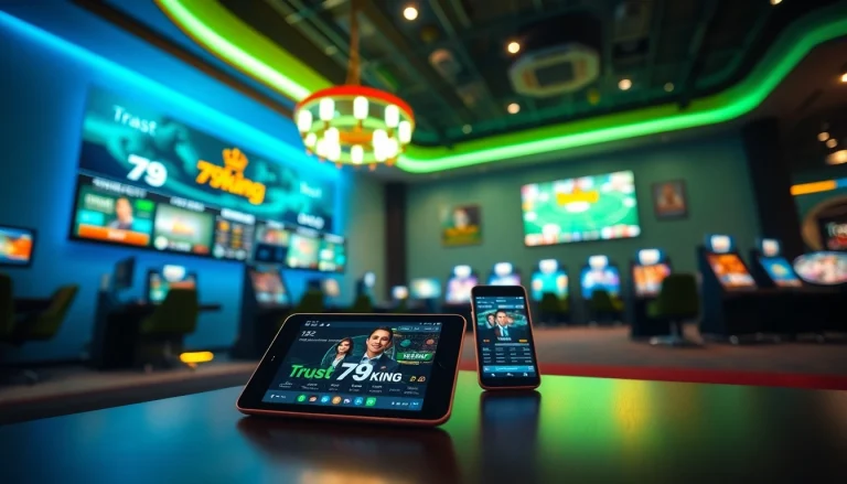 Erlebe immersives Online-Glücksspiel mit 79king hn in einer modernen Spielumgebung.