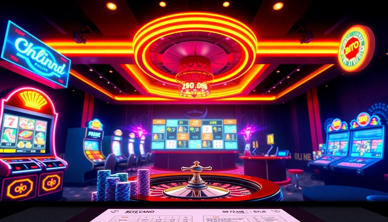 Experience the excitement of nhà cái jbo with vibrant gaming tables and a digital betting interface.
