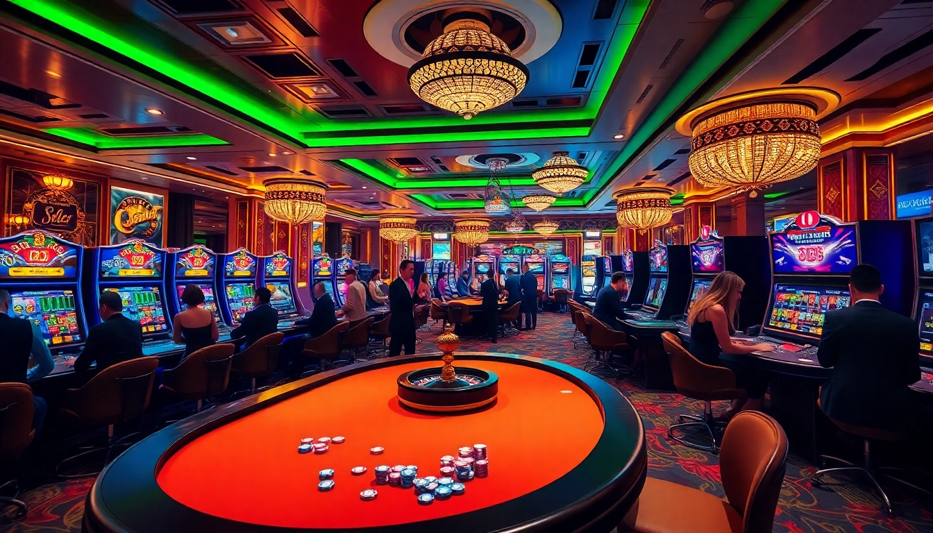 Experience the excitement of casino gaming with rr88itcom's vibrant atmosphere, featuring roulette and poker.