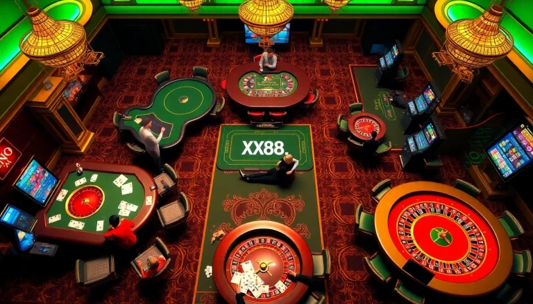 Engage with thrilling games at XX88.AI's luxurious online casino environment.