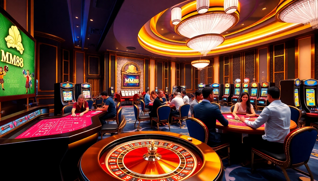 Engage at MM88 for thrilling casino experiences with vibrant tables and exciting games.