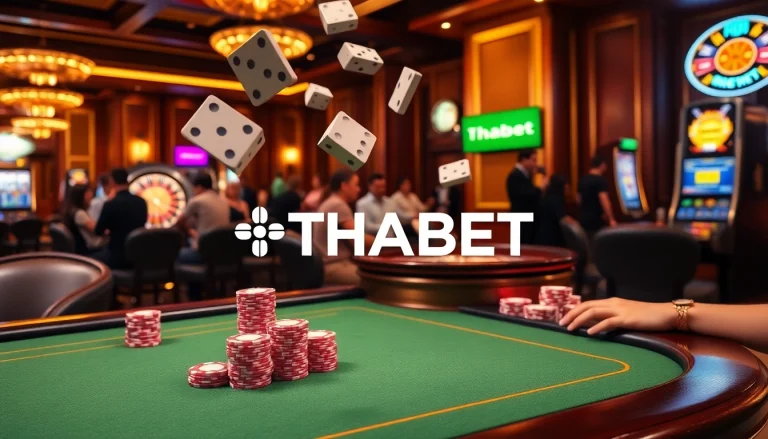 Engaged players enjoying casino games and betting at THABET, a leading gambling platform.