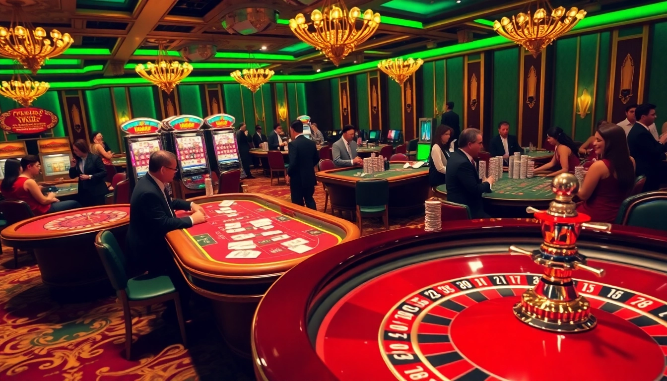 Experience the excitement of gambling with casino tables and slot machines at new88bet.