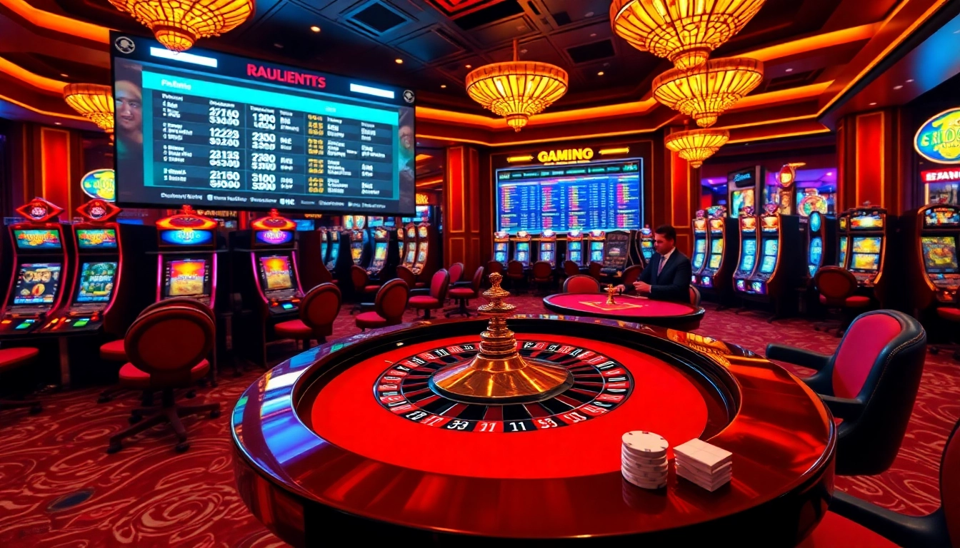 Experience the excitement of gambling at https://11betn.com/ with professional roulette, vibrant slot machines, and poker chips.