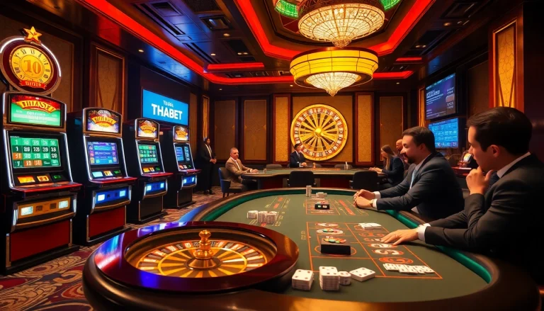 Play exciting games at https://thabet.vegas/ with luxurious casino ambiance and thrilling action.
