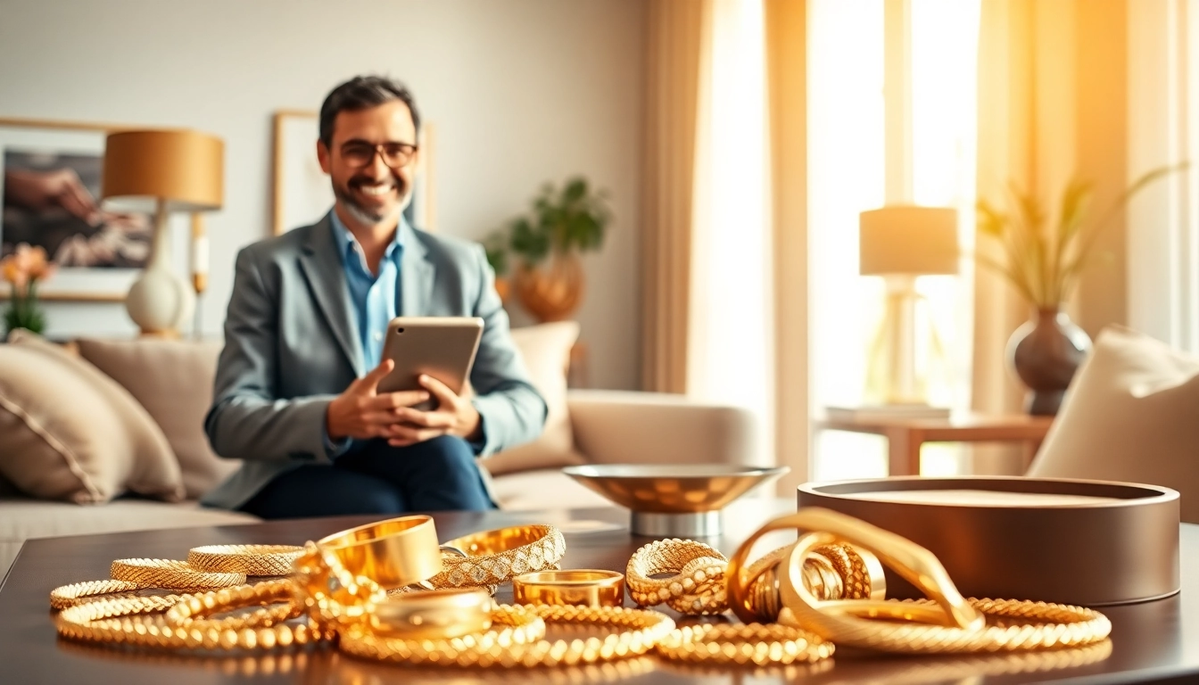 Servizio compro oro a distanza efficiente, con consulente disponibile per assistenza online.