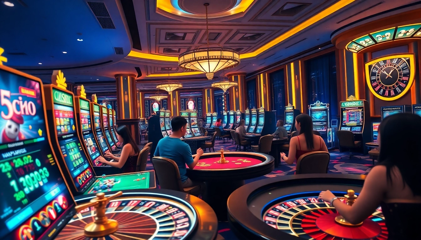 Experience thrilling gameplay at https://tg777.one/ with vibrant casino visuals and exciting game actions.