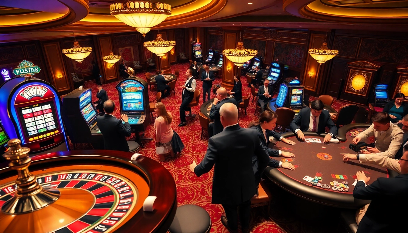 Experience the thrill of gambling at https://fly88-vi.com/ with vibrant casino tables and lively players.