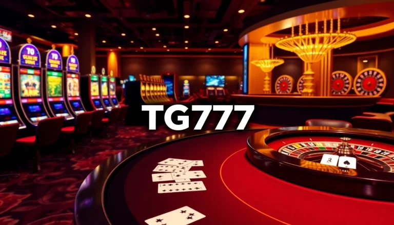 Experience online gambling excitement at https://tg777.one/ with vibrant casino games and thrilling action.