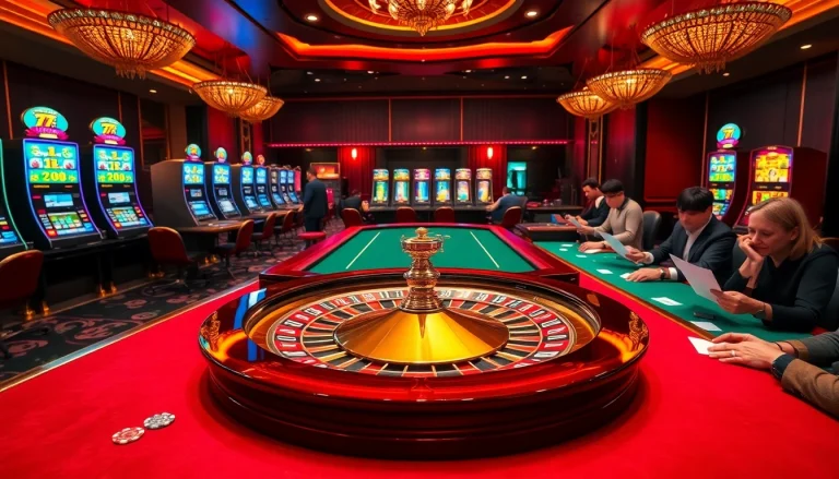 Experience the luxury of gambling at 79king with exciting games and lavish casino interiors.