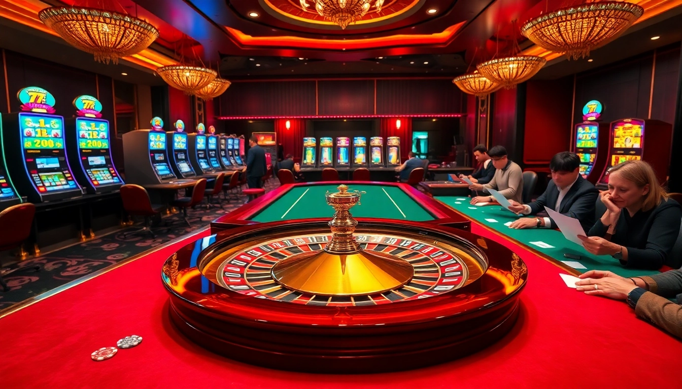 Experience the luxury of gambling at 79king with exciting games and lavish casino interiors.