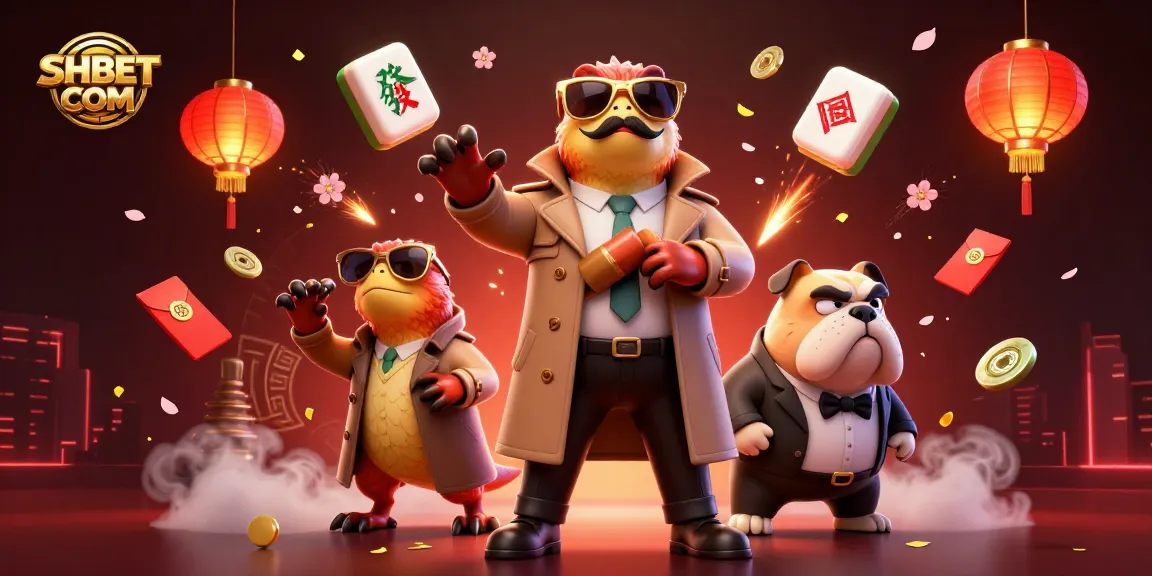 Engage in thrilling gameplay at SHBET COM featuring a lively casino scene with raptors and exciting elements.