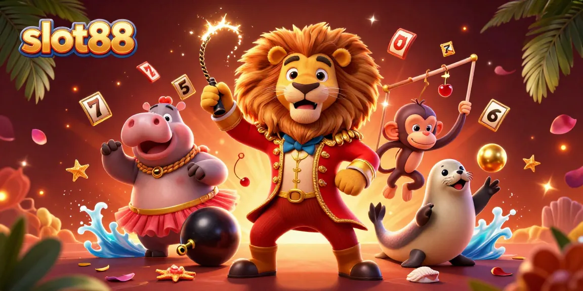 Fitur menarik di slot88 menampilkan elemen kasino dengan simbol permainan klasik untuk menarik perhatian pemain.